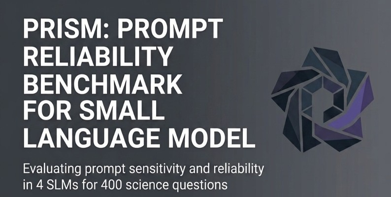 PRISM prompt reliability benchmark title graphic